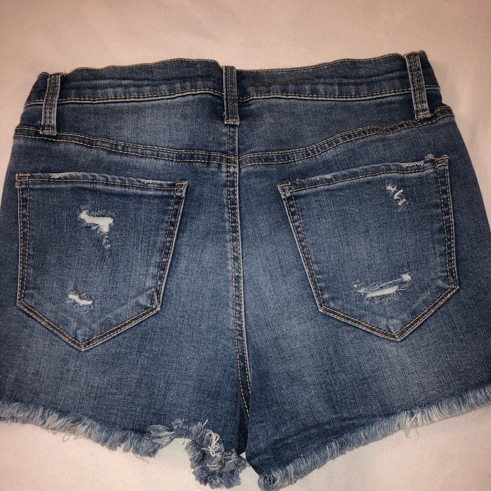High waisted shorts